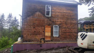 Image of starting the two story addition by Free Range Builders