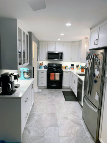 Image of finished kitchen remodel