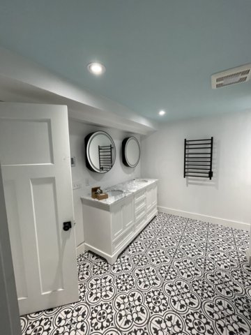 Barre Bathroom Install #3