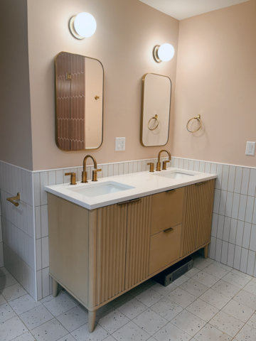 Montpelier 70s Bathroom Remodel #3